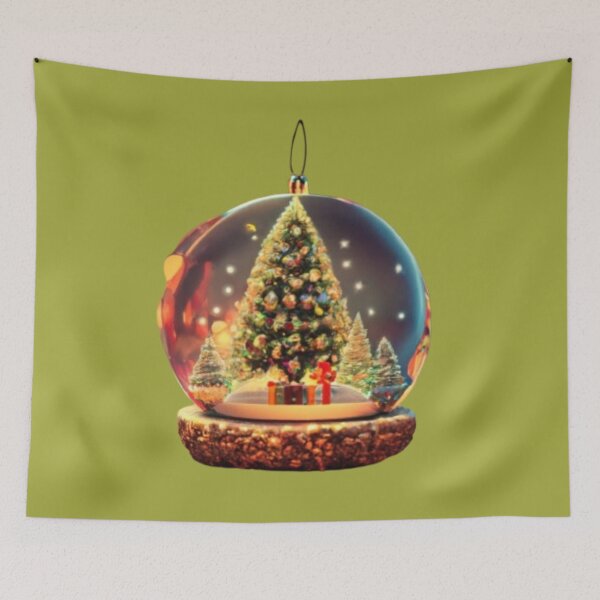 Item preview, Christmas tree Globe designed and sold by ksfashionideas.
