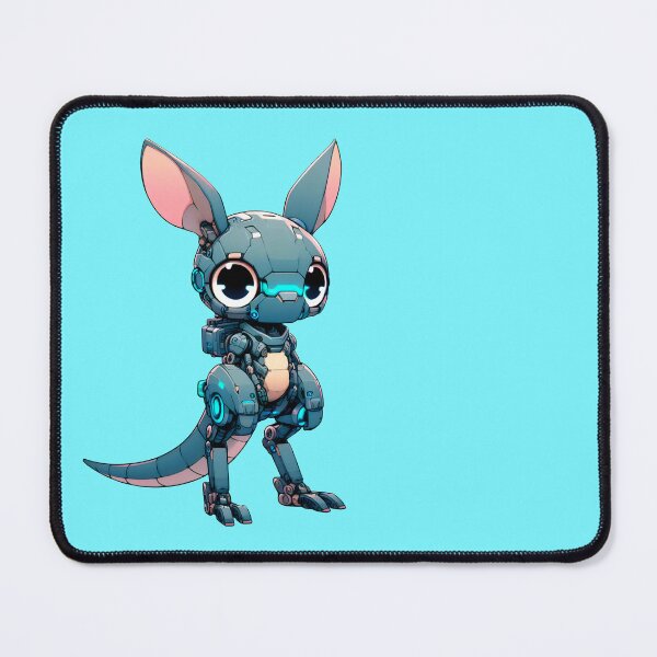 Item preview, Cute Cyberpunk Robot Kangaroo! designed and sold by kukamatsu.