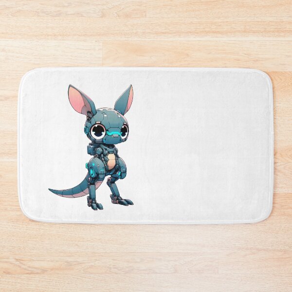 Item preview, Cute Cyberpunk Robot Kangaroo! designed and sold by kukamatsu.