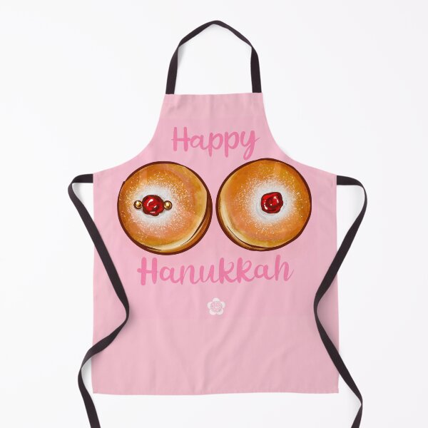 Item preview, Happy Hanukkah! Sufganiyot boobies (Hanukkah special shiratwig) designed and sold by Shiratwig.