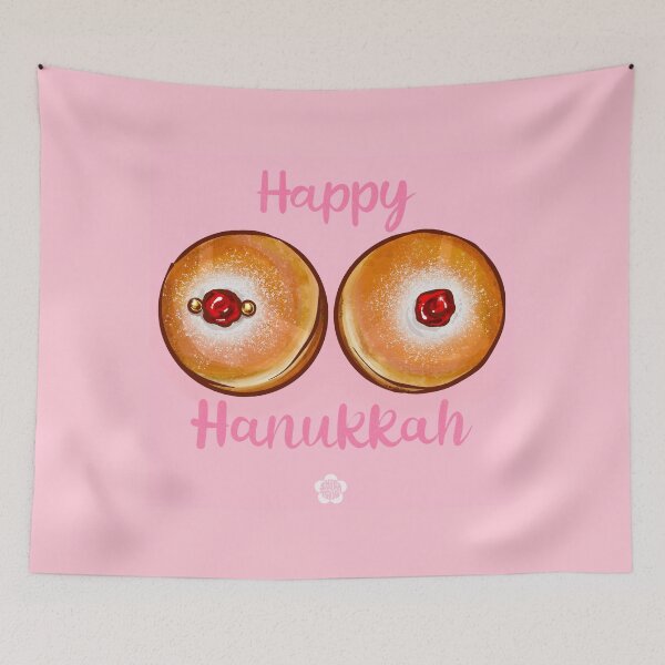 Item preview, Happy Hanukkah! Sufganiyot boobies (Hanukkah special shiratwig) designed and sold by Shiratwig.