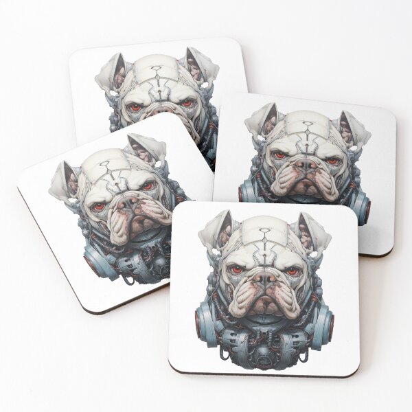 Item preview, Bulldog in cyborg designed and sold by forget45studio.