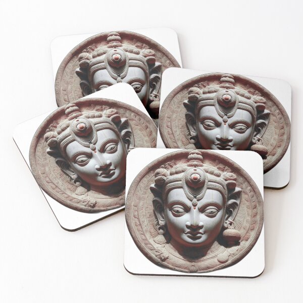 Item preview, Indian Hindu Mythology - Kuber's Majesty: A Divine Hindu Portrait designed and sold by creative-cub.