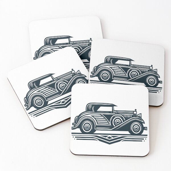 Item preview, Art Deco Style Classic Car designed and sold by LongIslandDesgn.