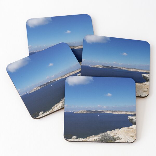 Item preview, View of the blue sea bay designed and sold by Grey House.