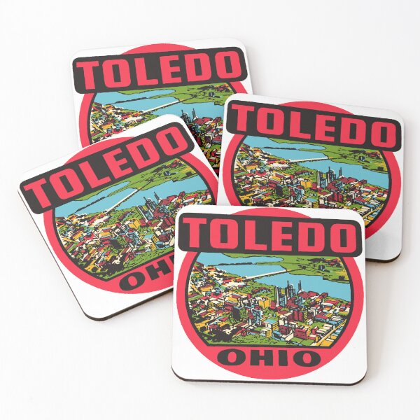 Item preview, Vintage Style Toledo Ohio designed and sold by Decal Mania.