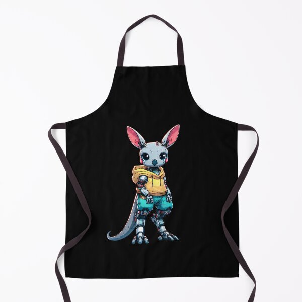 Item preview, Cute Cyberpunk Robot Kangaroo! designed and sold by kukamatsu.