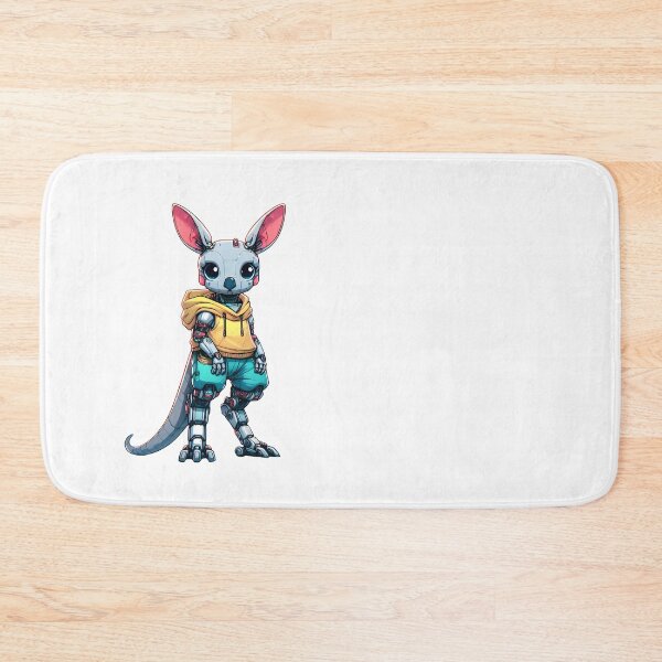 Item preview, Cute Cyberpunk Robot Kangaroo! designed and sold by kukamatsu.