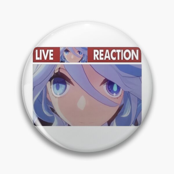 Item preview, Wide Furina Live Reaction designed and sold by cheapfan.