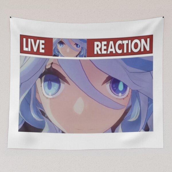 Item preview, Wide Furina Live Reaction designed and sold by cheapfan.