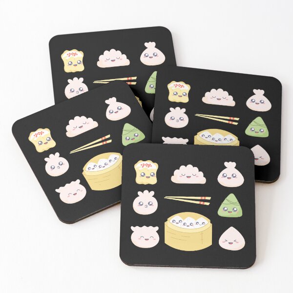 Item preview, Kawaii Dim Sum - Yummy Dumplings designed and sold by Monkey-Bar.