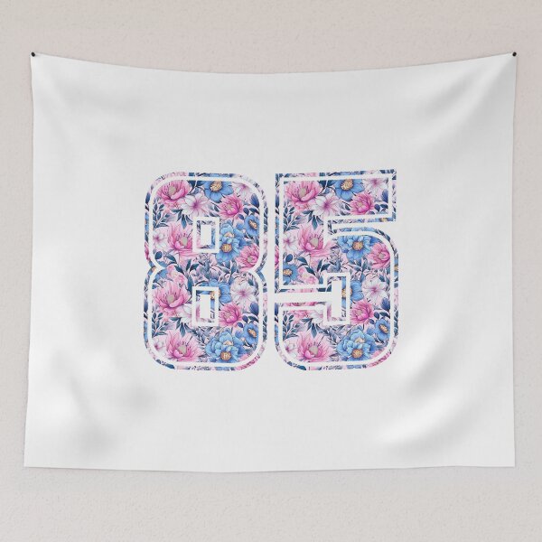 Item preview, 85th Birthday, floral number 85, woman’s designed and sold by iclipart.