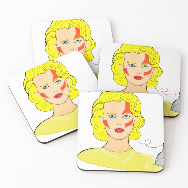 Item preview, Blonde Beauty girl eating spaghetti designed and sold by Olojo.