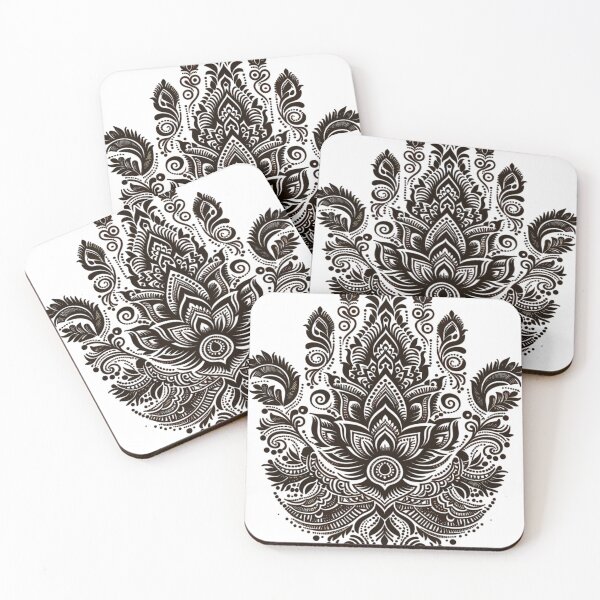 Item preview, Traditional Indian Mehndi Design designed and sold by LongIslandDesgn.