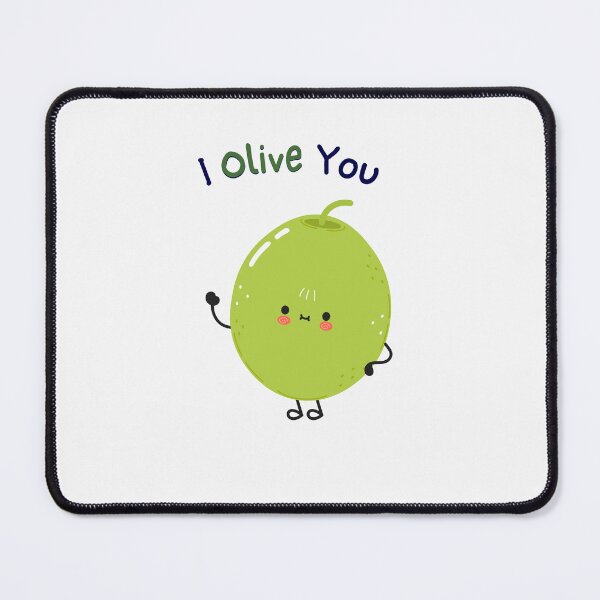 Item preview, Food Pun - I Olive You designed and sold by PurpleWay.