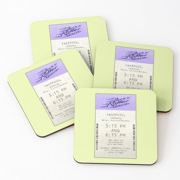 Item preview, Rock ’n’ Roller Coaster Fastpass designed and sold by Ohmera.