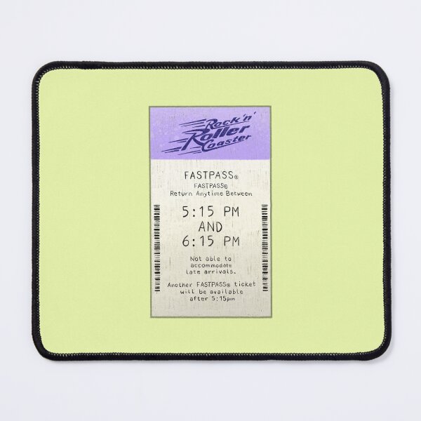 Item preview, Rock ’n’ Roller Coaster Fastpass designed and sold by Ohmera.