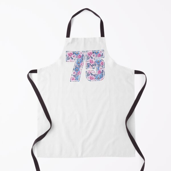 Item preview, 75th Birthday, floral number 75, woman’s designed and sold by iclipart.