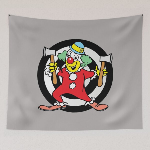 Item preview, Hatchet Clown designed and sold by AMERICANCHEEZ.