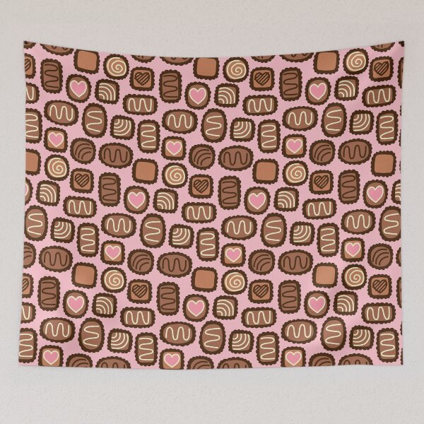 Item preview, Box of Chocolates - Valentines - Pink designed and sold by littlearrow.