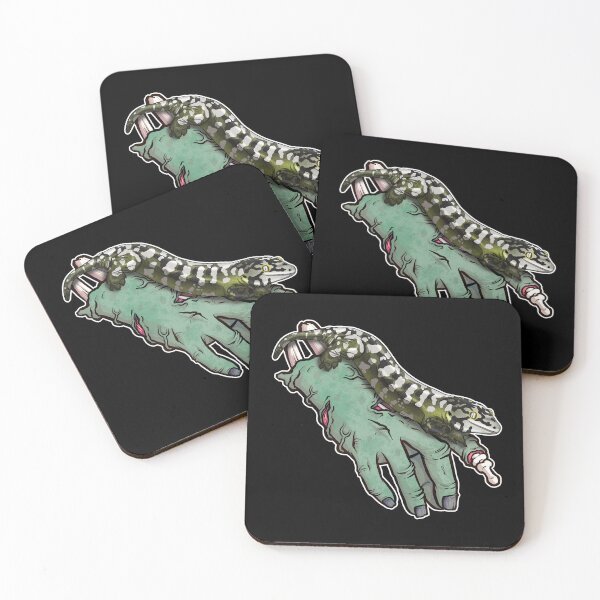 Item preview, Leachianus Gecko Zombie Hand designed and sold by HauntedHerps.