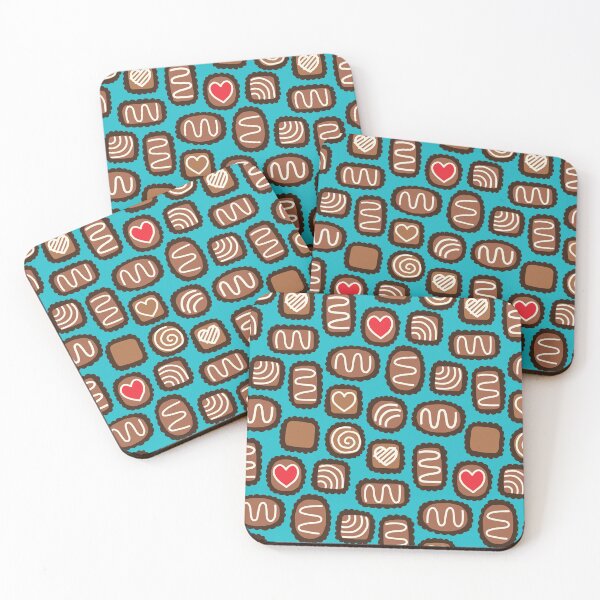 Item preview, Box of Chocolates - Valentines - Blue designed and sold by littlearrow.