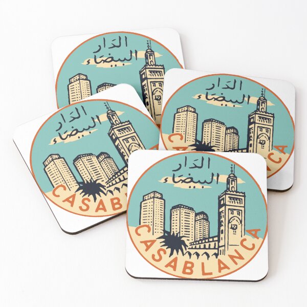 Item preview, Estilo vintage Casablanca Marruecos designed and sold by Decal Mania.
