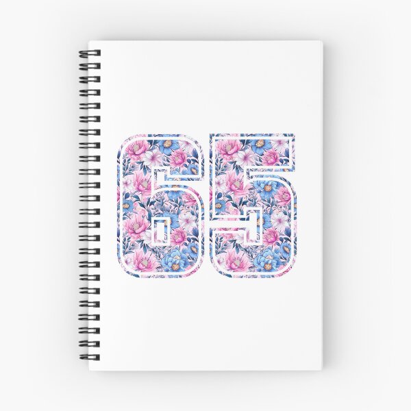 Item preview, 65th Birthday, floral number 65, woman’s designed and sold by iclipart.