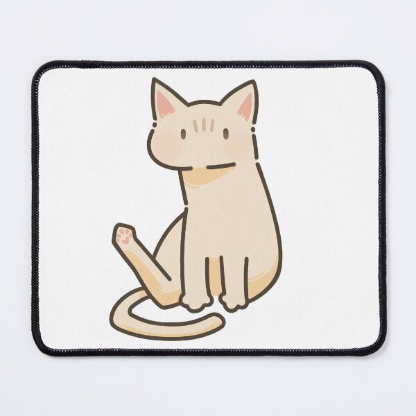 Item preview, Cute Silly Beige Cat With His Paw In The Air designed and sold by CaliDraw.