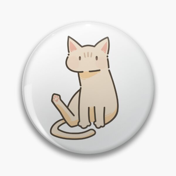 Item preview, Cute Silly Beige Cat With His Paw In The Air designed and sold by CaliDraw.