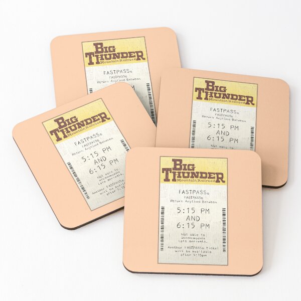 Item preview, Big Thunder Fastpass designed and sold by Ohmera.