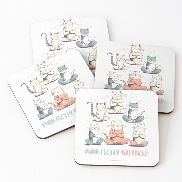 Item preview, Yoga Cats designed and sold by Artonello.