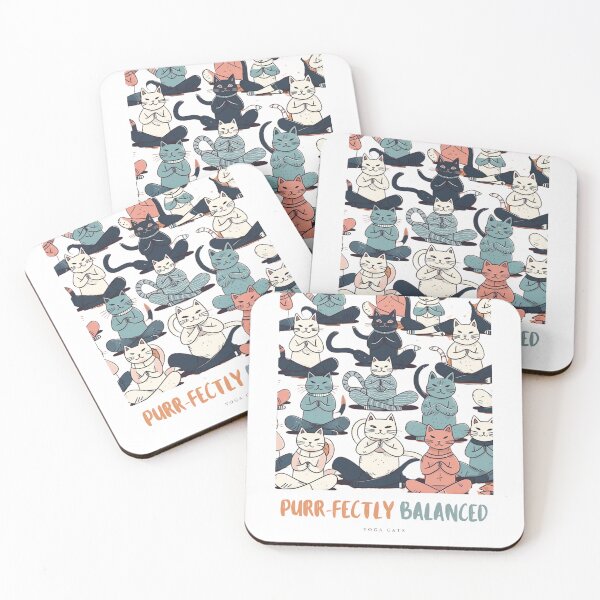 Item preview, Yoga Cats designed and sold by Artonello.