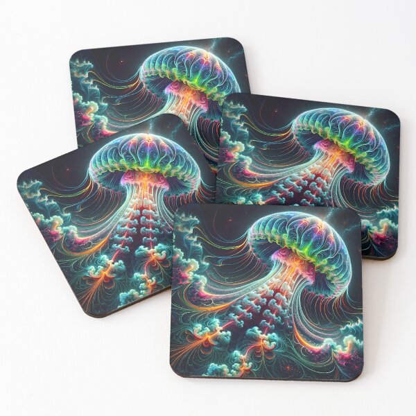 Item preview, Psychedelic Jellyfish designed and sold by Truck Stop One.