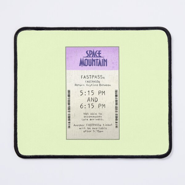 Item preview, Space Mountain Fastpass designed and sold by Ohmera.