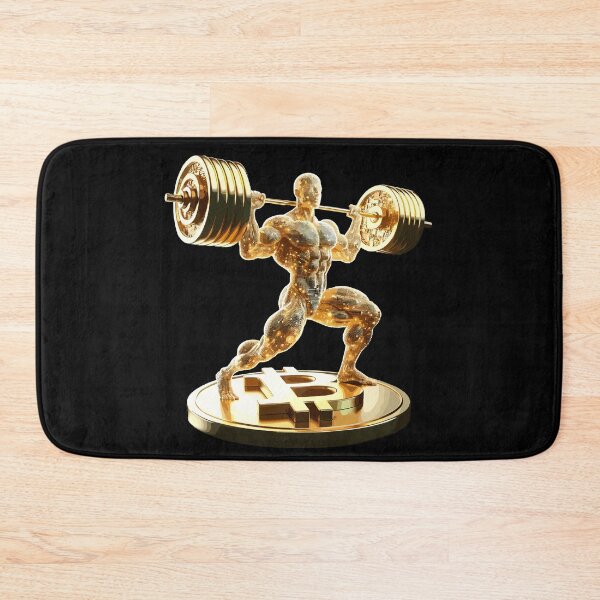 Item preview, Gym Pumping Bitcoin designed and sold by Pidar.