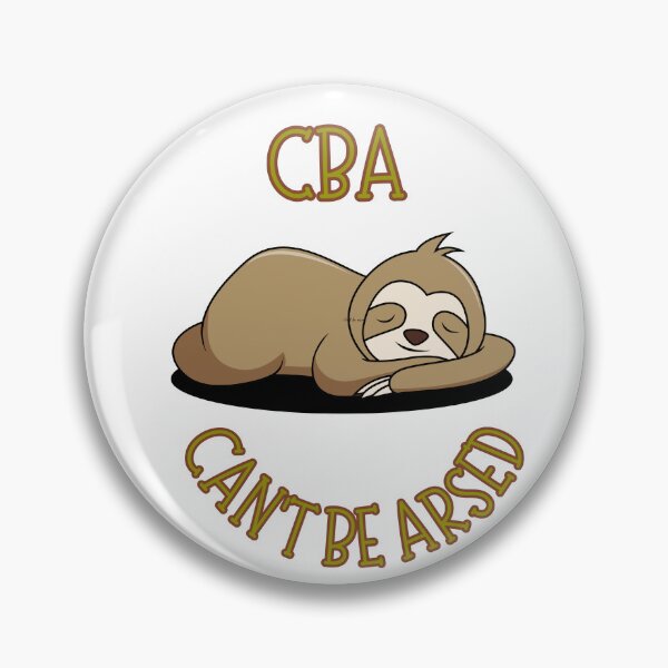 Item preview, CBA Can't be arsed designed and sold by TheRightHonMP.