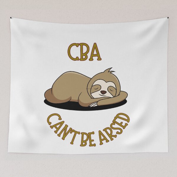 Item preview, CBA Can't be arsed designed and sold by TheRightHonMP.