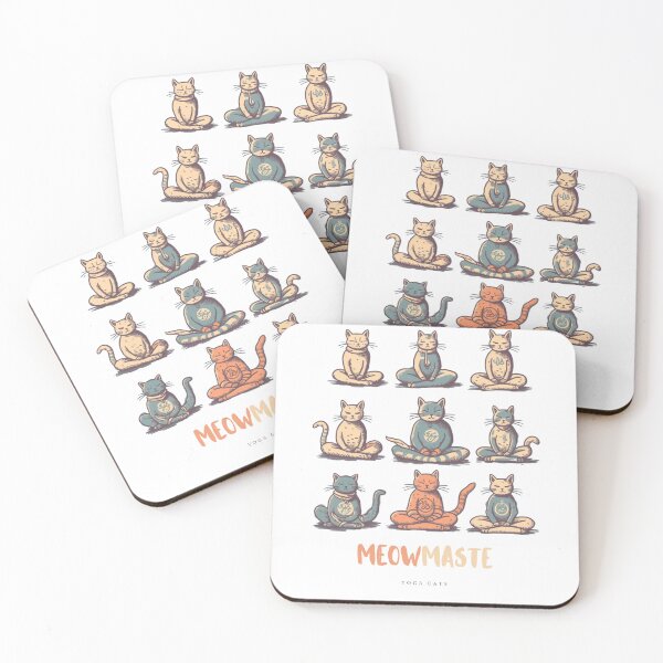 Item preview, Yoga Cats designed and sold by Artonello.