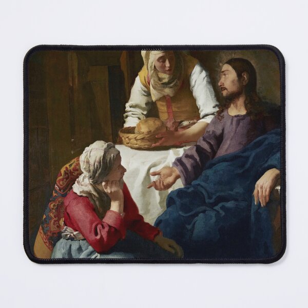 Item preview, johannes vermeer famous painting designed and sold by marti-oryo.