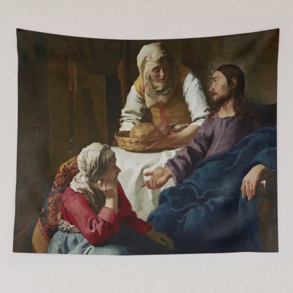 Item preview, johannes vermeer famous painting designed and sold by marti-oryo.