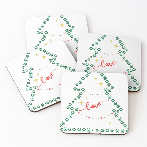 Item preview, Christmas Tree Paw Print  designed and sold by Good4Vibez.