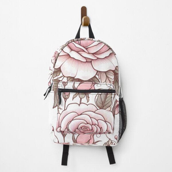 Item preview, Vintage Style Pink Rose Stem Doodle designed and sold by Star-Fragment.