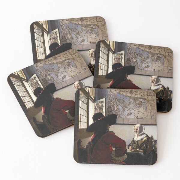 Item preview, johannes vermeer famous painting designed and sold by marti-oryo.