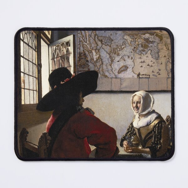 Item preview, johannes vermeer famous painting designed and sold by marti-oryo.