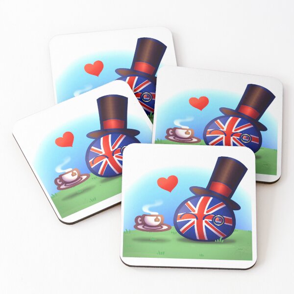 Item preview, UKball enjoying his Tea designed and sold by Luke Pereira.