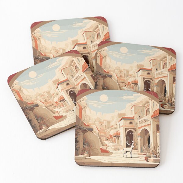 Item preview, Serenity in the Desert Town designed and sold by Felix Tanner.