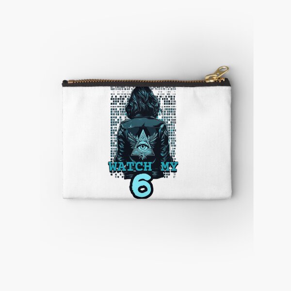 Item preview, My my watch my 6, watch out behind me, watch my six, lookout designed and sold by QuirkyTease.