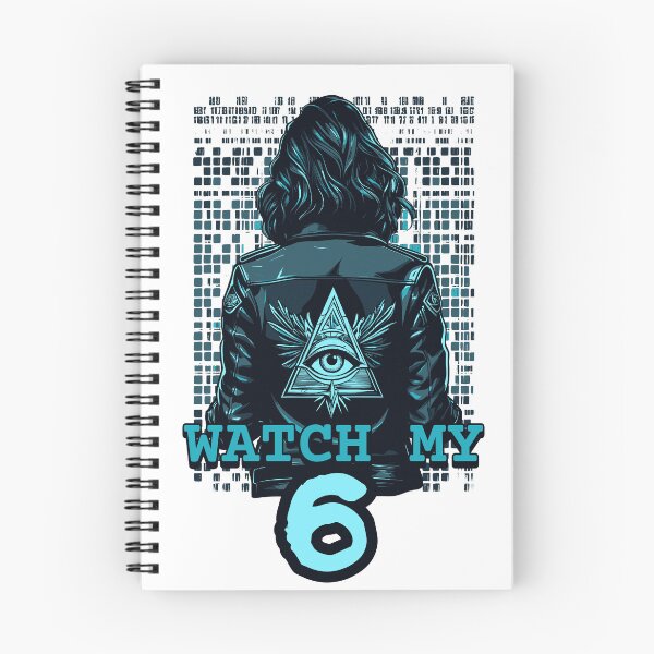 Item preview, My my watch my 6, watch out behind me, watch my six, lookout designed and sold by QuirkyTease.