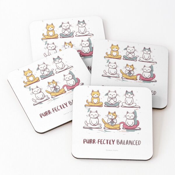 Item preview, Yoga Cats designed and sold by Artonello.